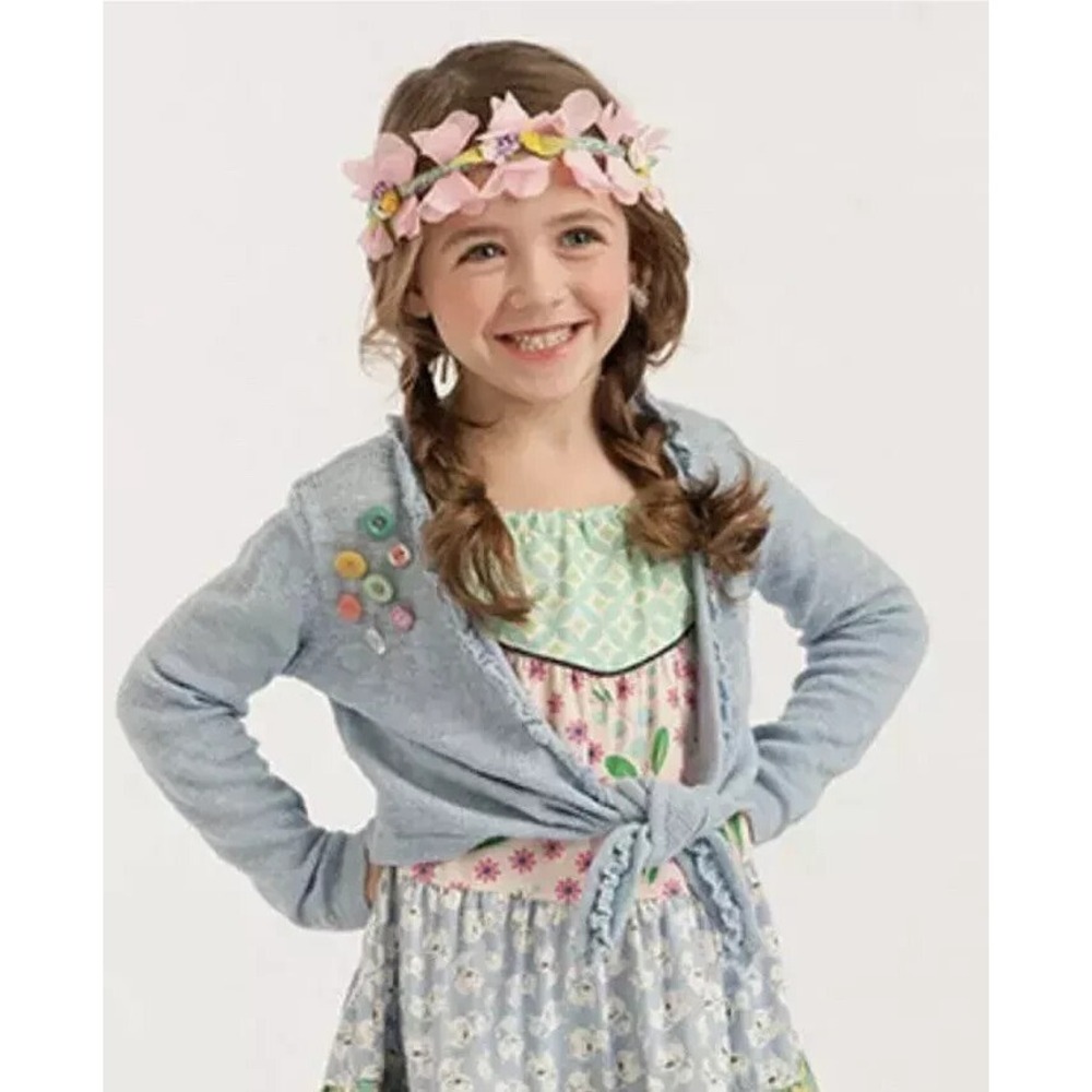 NWT MATILDA JANE  PRECIOUS BUTTON DANDY SHRUG It's A Wonderful Parade size 2